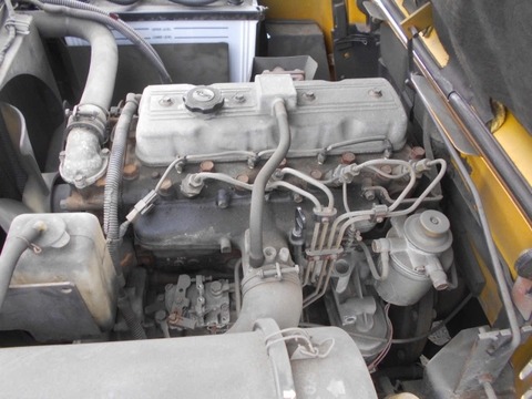 Xe nâng dầu cũ 2.5 tấn SUMITOMO 11-FD25PVIXA số tự động nâng cao 4m đời 1996 - D2F-01963