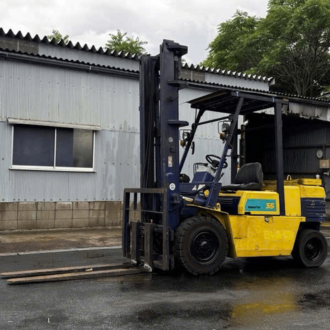 Xe nâng dầu 3.5 tấn Komatsu FD35-5 - 37056 (Cao 5m, dịch giá)