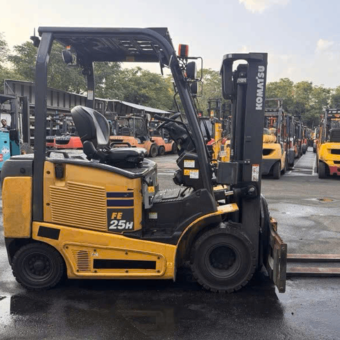 Xe nâng điện 2.5 tấn KOMATSU FE25H-1 pin LITHIUM 72V-360Ah mâm xoay đời 2020 - 309421