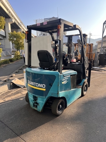 Xe nâng điện cũ ngồi lái 1.5 tấn SUMITOMO 41FB15PXIII Đời 2020 (Bình GS 470Ah)