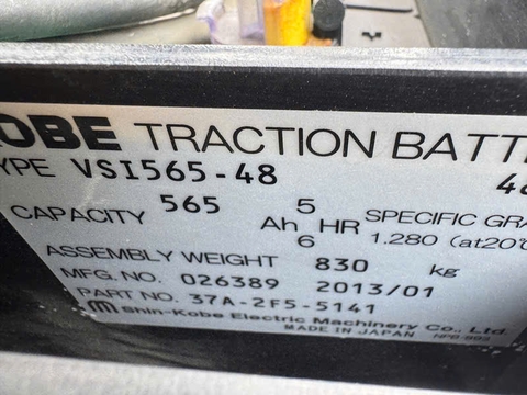Xe nâng điện 1.5 tấn Komatsu FB15-12 cũ Nhật bãi ngồi lái nâng cơ bản - 837318