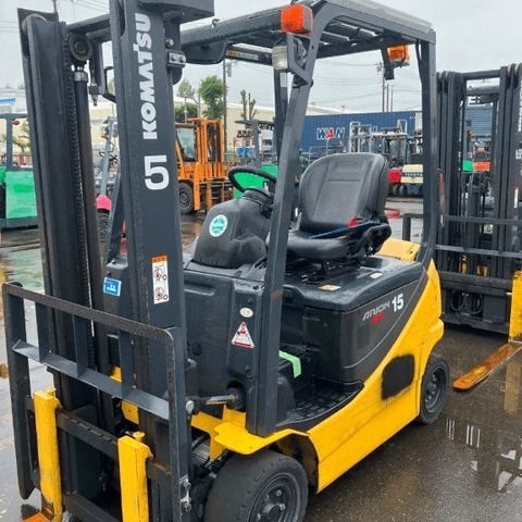 Xe nâng điện 1.5 tấn Komatsu FB15-12 cũ Nhật bãi ngồi lái đời 2022 - 85845