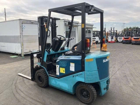 Xe nâng điện cũ ngồi lái 1.8 tấn SUMITOMO 41-FB18PE Đời 2009 (Có Dịch Giá)
