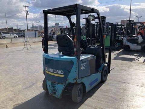 Xe nâng điện cũ ngồi lái 1.5 tấn SUMITOMO 41FB15PSXIII Đời 2020 (Đời Cao)