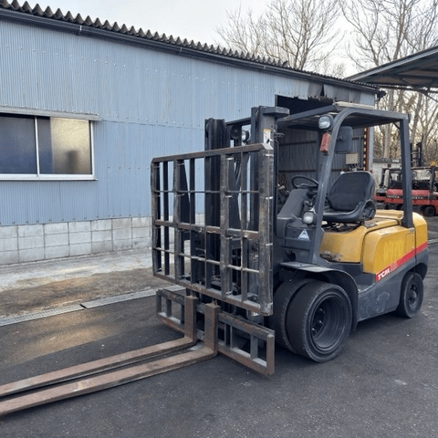 Xe nâng dầu cũ 2.5 tấn TCM FD25T3 Đời 2007 (Số Tự Động - Gật Gù)