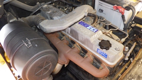 Xe nâng dầu cũ 3.5 tấn TOYOTA 7FD35 Số Sàn Đời 2005 (Càng dài 1.8m)