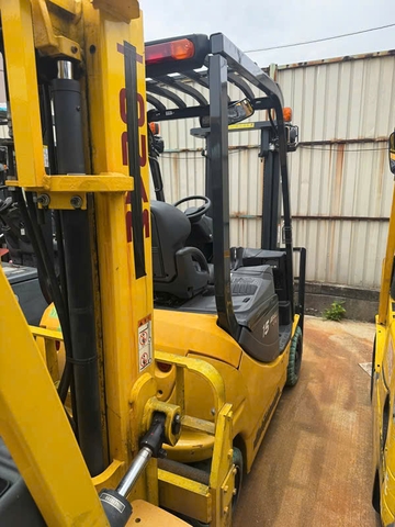 Xe nâng điện 1.5 tấn Komatsu FB15-12 cũ Nhật bãi ngồi lái nâng cơ bản - 837318