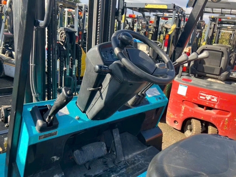 Xe nâng điện cũ ngồi lái 2.5 tấn SUMITOMO 51FB25PXII Đời 2014 (Chui Cont - Dịch Giá)