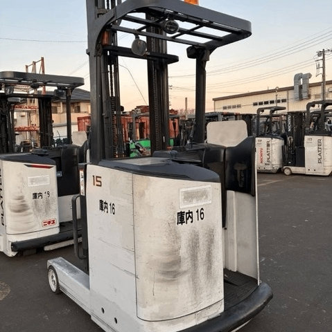 Xe nâng điện đứng lái cũ 1.5 tấn NYK FBRM15-80B Đời 2018 (Nâng 4.5m)