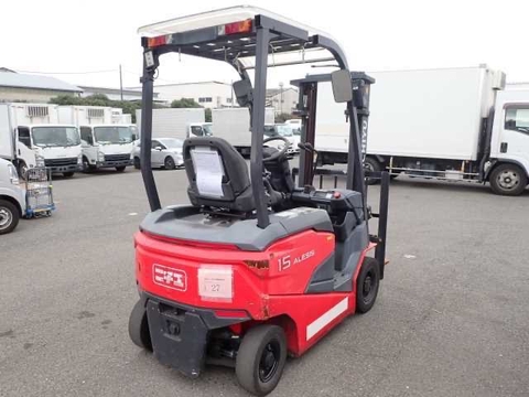 Xe nâng điện cũ ngồi lái 1.5 tấn NYK FB15PN-80-300 Đời 2021 (Đời Cao)