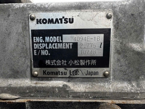Xe nâng dầu 3 tấn KOMATSU FD30C Số Sàn (Nâng 4m - Nhật Bãi)
