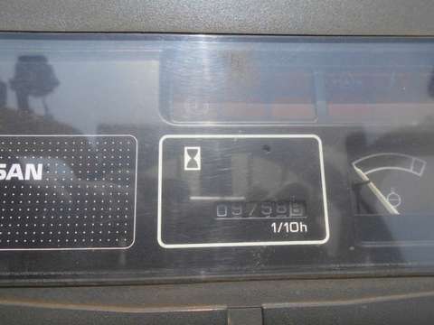Xe nâng dầu 3 tấn NISSAN FGJ02M30 số sàn cũ Nhật bãi nâng cao 3m - 300030