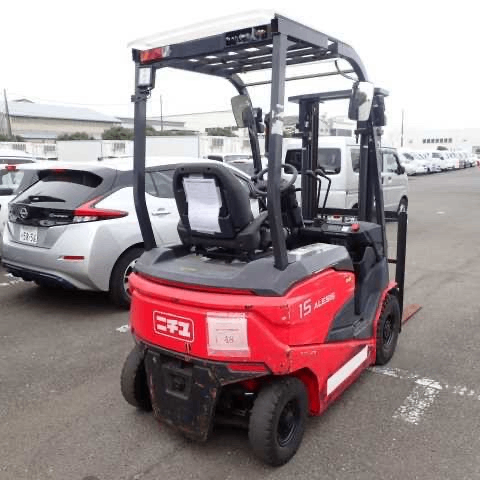 Xe nâng điện cũ ngồi lái 1.5 tấn NYK FB15PN-80-300 Đời 2021