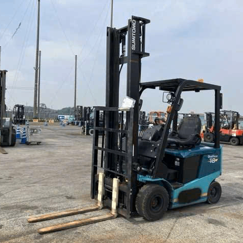 Xe nâng điện ngồi lái 1.8 tấn SUMITOMO 41FB18PXIII dịch giá nâng cao 4.5m đời 2020 - B1L-10564