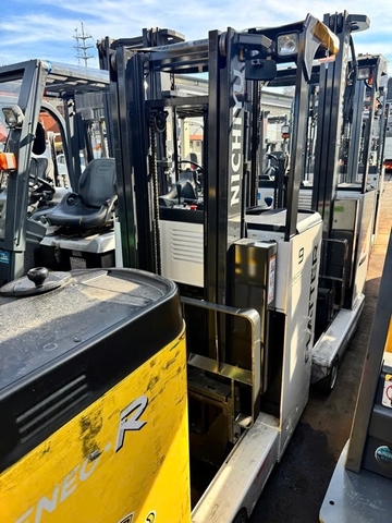 Xe nâng điện cũ đứng lái 900 kg NYK FBRM9N-85-300 Đời 2020 (Như Mới - 883 Giờ)