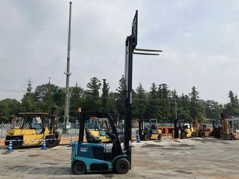 Xe nâng điện ngồi lái 1.8 tấn SUMITOMO 41FB18PXIII dịch giá nâng cao 4.5m đời 2020 - B1L-10564