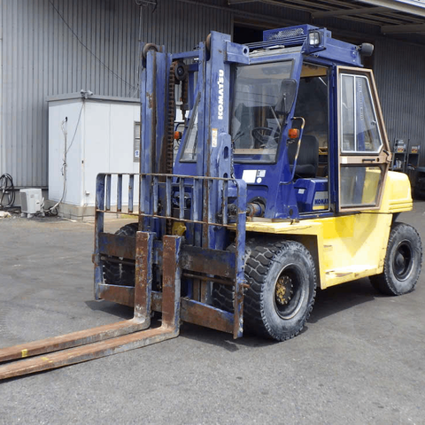 Xe nâng dầu 6 tấn KOMATSU FD60HD-6 (Số Tự Động - Càng Dài 1.97m)