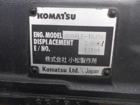 Xe nâng dầu 3 tấn Komatsu FD30T-16 cũ Nhật bãi nâng cao 4m mâm xoay đời 2006 - 716810
