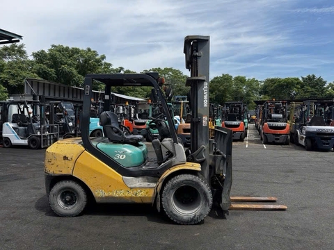 Xe nâng dầu 3 tấn Komatsu FD30C-16 Gật Gù Lốp Kép - 748813 (Số sàn, cao 4m)