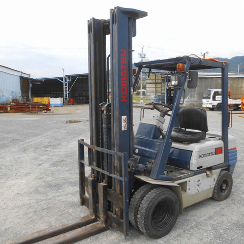 Xe nâng dầu 1.8 tấn Komatsu FD18-11 - 210545 (Tháp cao 5.5m, số sàn)
