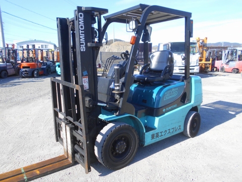 Xe nâng Nhật bãi 2,5 tấn SUMITOMO 11FD25PAXI98D dịch càng đời cao 2014 cực đẹp