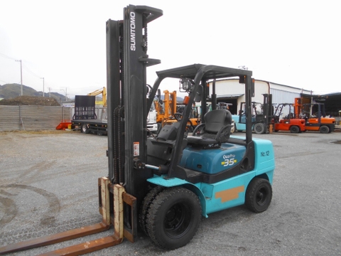 Xe nâng dầu 3,5 tấn Sumitomo 13FD35PAXI94D nâng cao 5,5m đời 2015 – Nhập khẩu Nhật Bản, cực chất!