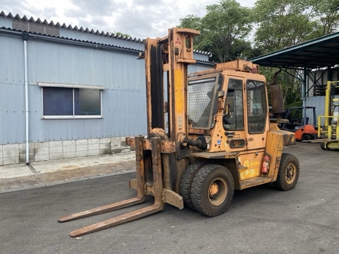 Xe nâng dầu 6 tấn MITSUBISHI FD60 nâng cao 4m giá rẻ Nhập Nhật