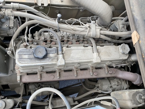 Xe nâng dầu 6 tấn MITSUBISHI FD60 nâng cao 4m giá rẻ Nhập Nhật