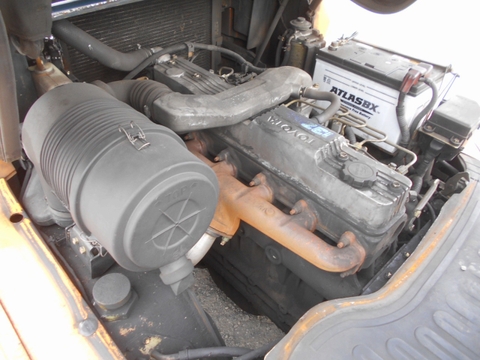 Xe nâng dầu 3,5 tấn TOYOTA 7FD35 số sàn, dịch giá, nâng cao 4 m