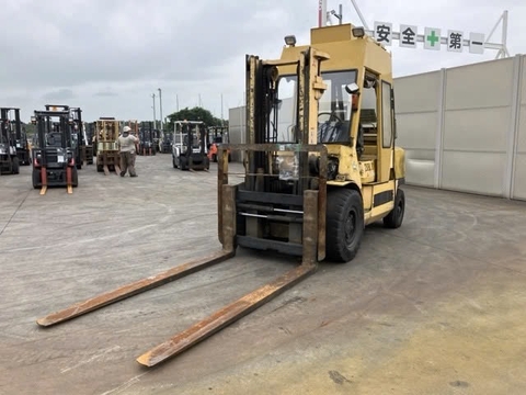 Xe nâng 5 tấn Mitsubishi FD50T số tự động dịch càng Nhập Nhật