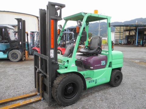 Xe nâng 3,5 tấn Mitsubishi FD35A số tự động Nhật Bãi