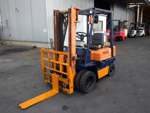 Xe nâng 1,5 tấn TOYOTA 5FD15 số sàn lốp kép gật gù cực đẹp