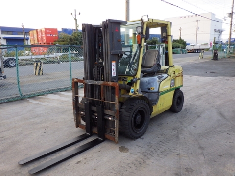 Xe nâng 3 tấn chui cont (chui công) 3 ty 3 lao nâng cao 4,3 m dịch càng