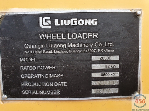 BÁN XÚC LẬT LIUGONG ZL30E CŨ ĐỜI 2010