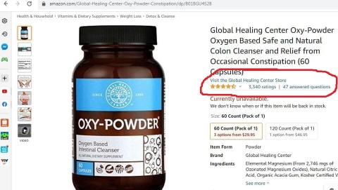 Không thể phủ nhận những đánh giá rất tích cực về Oxy-Powder và đã phổ biến trên toàn thế giới