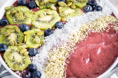 Công thức với acai cho bữa sáng tràn đầy năng lượng