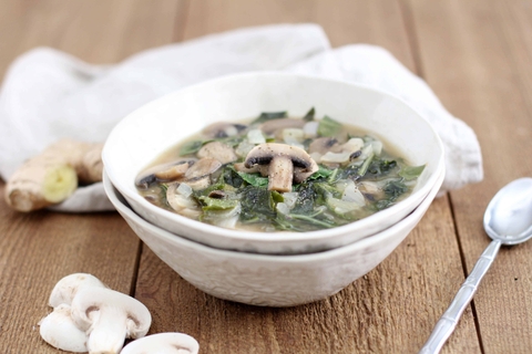 Công thức nấu súp miso với nấm