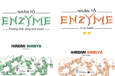 Sách cho sức khỏe - bộ sách Nhân tố Enzyme