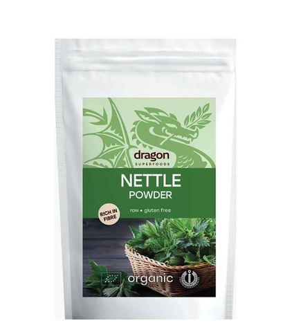 Bột lá tầm ma hữu cơ Dragon Superfoods Nettle Powder 150g