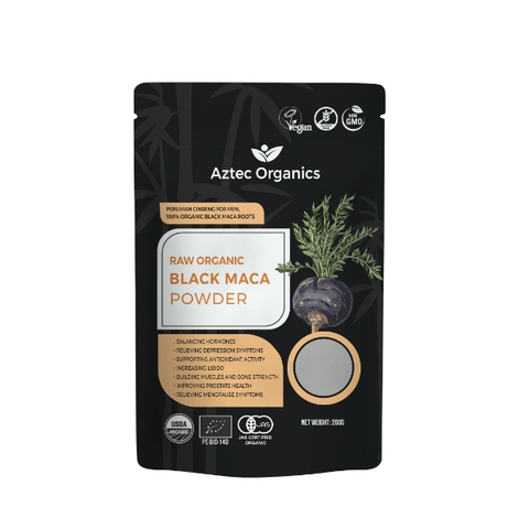 Bột Maca đen hữu cơ Aztec Organics 200g