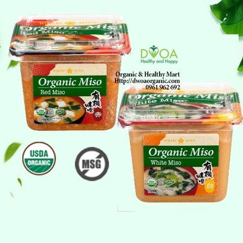 Tương Miso Hữu Cơ Nhật 500g