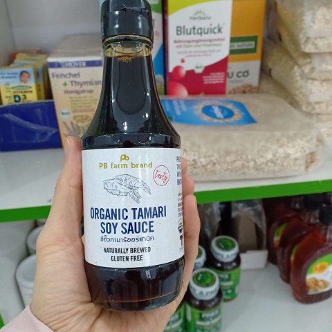 Nước tương organic tamari soy sauce 200ml