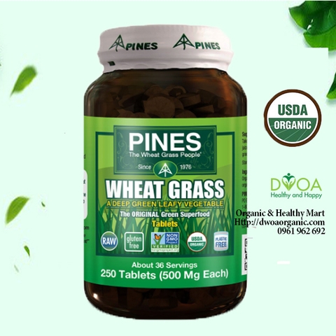 Viên cỏ lúa mì Pines