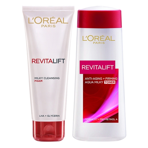 Bộ sản phẩm chăm sóc da mặt L'oreal