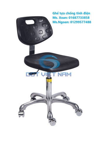 Ghế chống tĩnh điện có tựa lưng