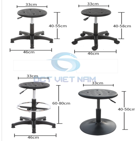 Ghế chống tĩnh điện mặt lỗ