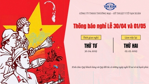 Thông báo nghỉ lễ 30/4 và 1/5 năm 2025