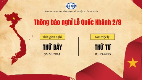 Thông báo nghỉ lễ 2/9 năm 2025
