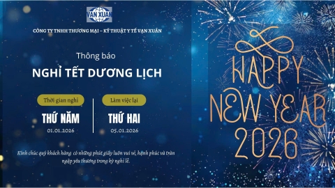 THÔNG BÁO LỊCH NGHỈ TẾT DƯƠNG LỊCH 2026