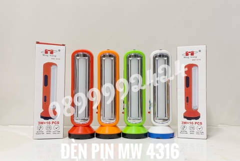 Đèn pin sạc 1 bóng MW 4316 ( Màu ngẫu nhiên )